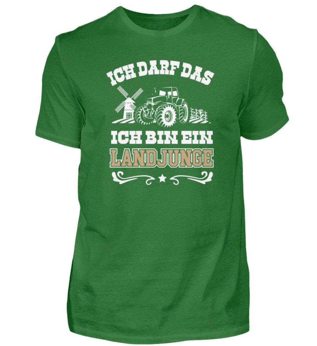 Landjunge ich darf das · Herren T-Shirt-Herren Basic T-Shirt-Agrarstarz