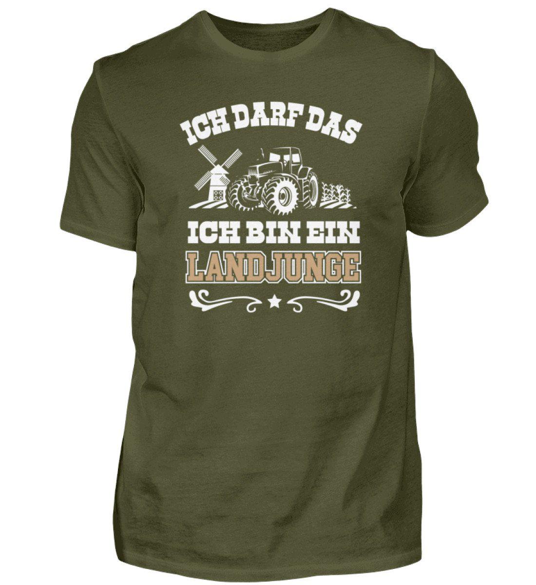 Landjunge ich darf das · Herren T-Shirt-Herren Basic T-Shirt-Agrarstarz