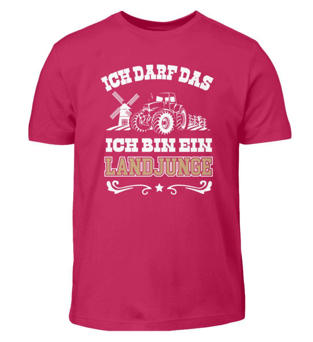 Landjunge ich darf das · Kinder T-Shirt-Kinder T-Shirt-Sorbet-3/4 (98/104)-Agrarstarz