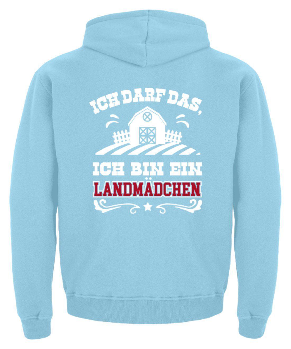Landmädchen ich darf das · Kinder Kapuzenpullover Hoodie-Kinder Hoodie-Agrarstarz