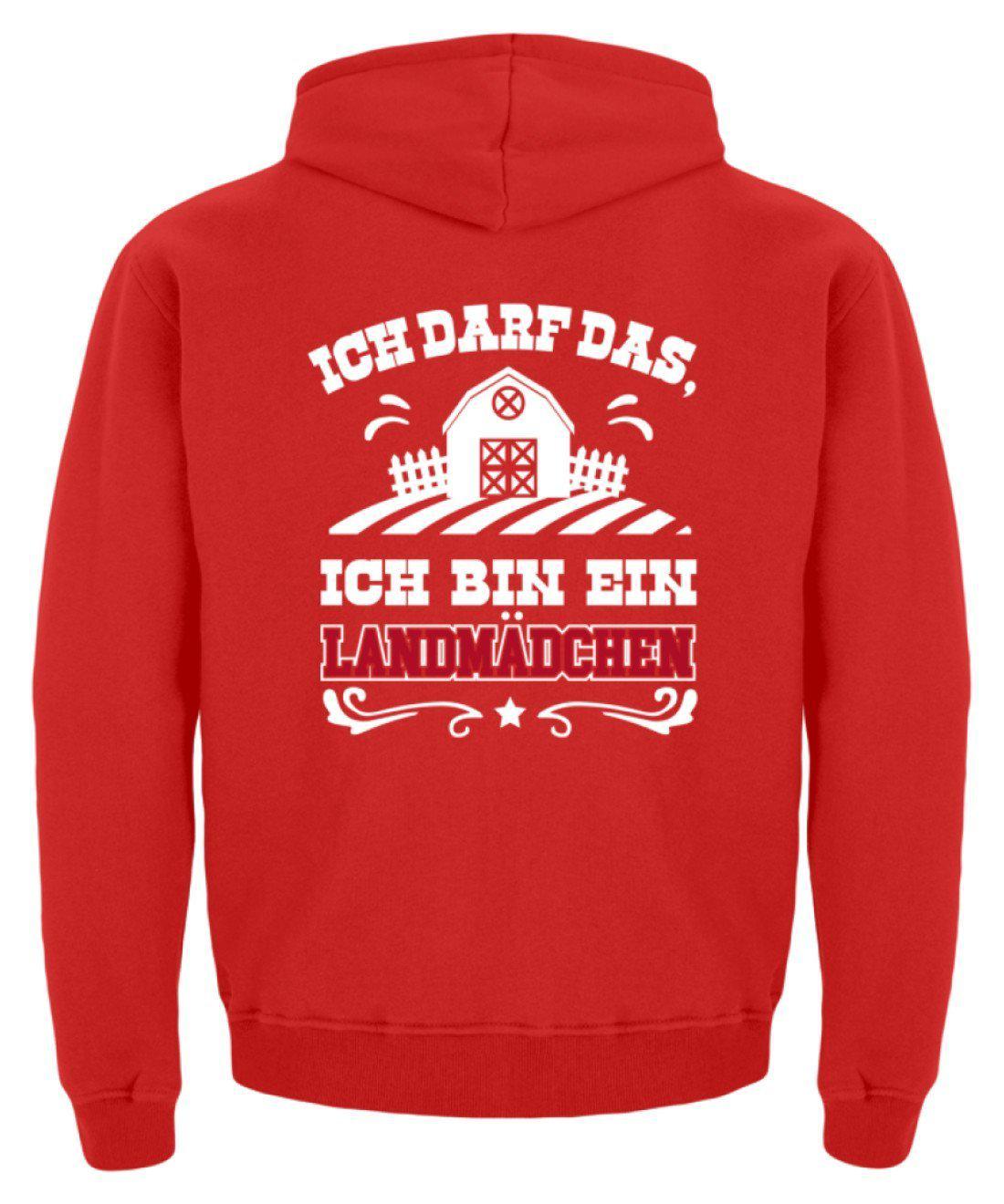 Landmädchen ich darf das · Kinder Kapuzenpullover Hoodie-Kinder Hoodie-Agrarstarz