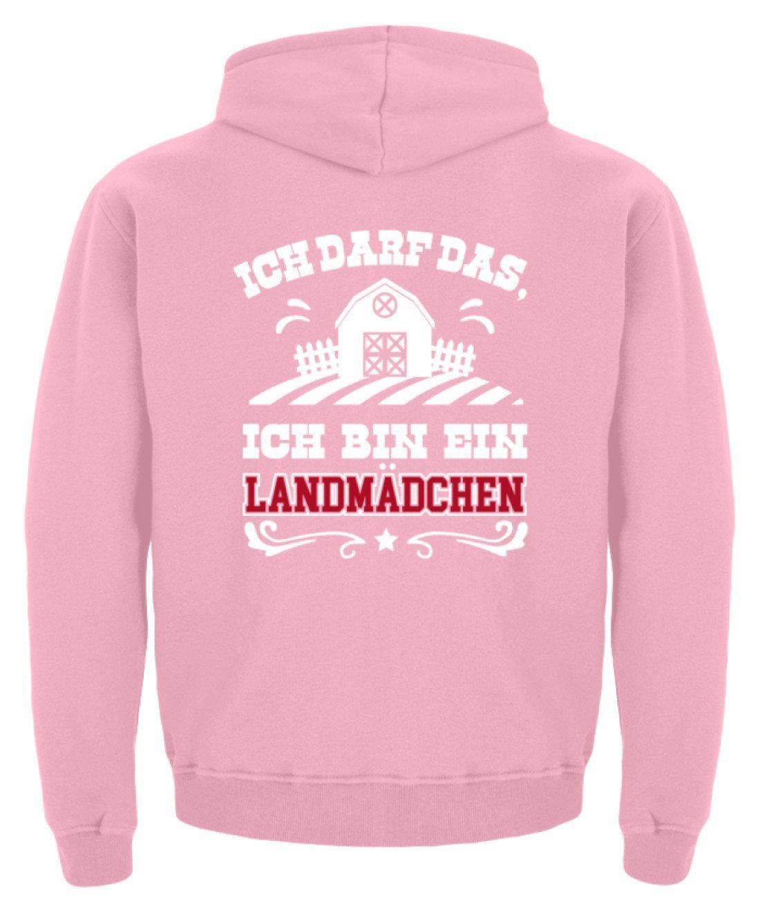 Landmädchen ich darf das · Kinder Kapuzenpullover Hoodie-Kinder Hoodie-Agrarstarz