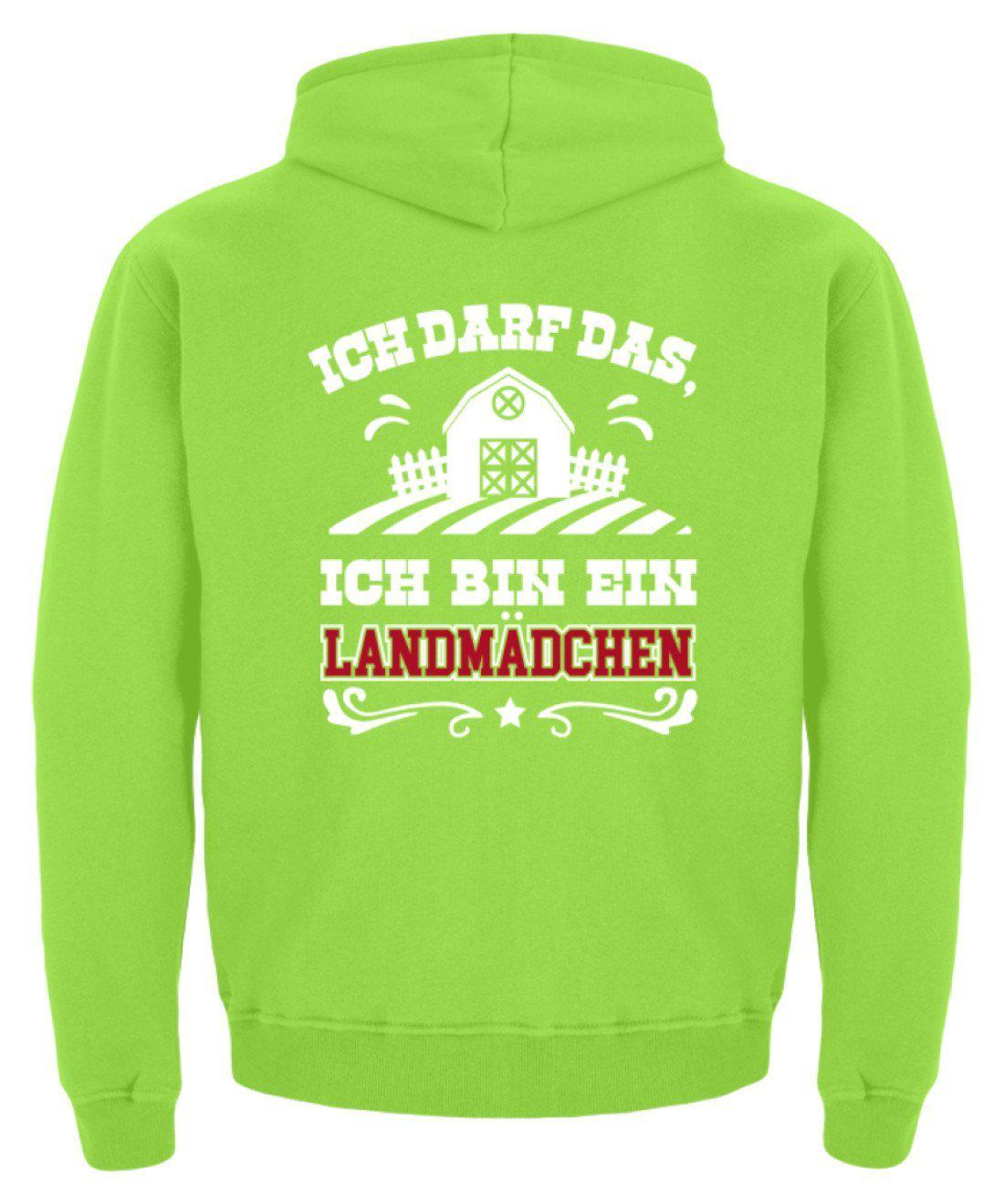 Landmädchen ich darf das · Kinder Kapuzenpullover Hoodie-Kinder Hoodie-Agrarstarz