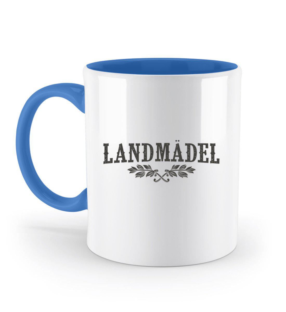 Landmädel · Keramik Tasse zweifarbig-Keramik Tasse Zweifarbig-Blue-330ml-Agrarstarz