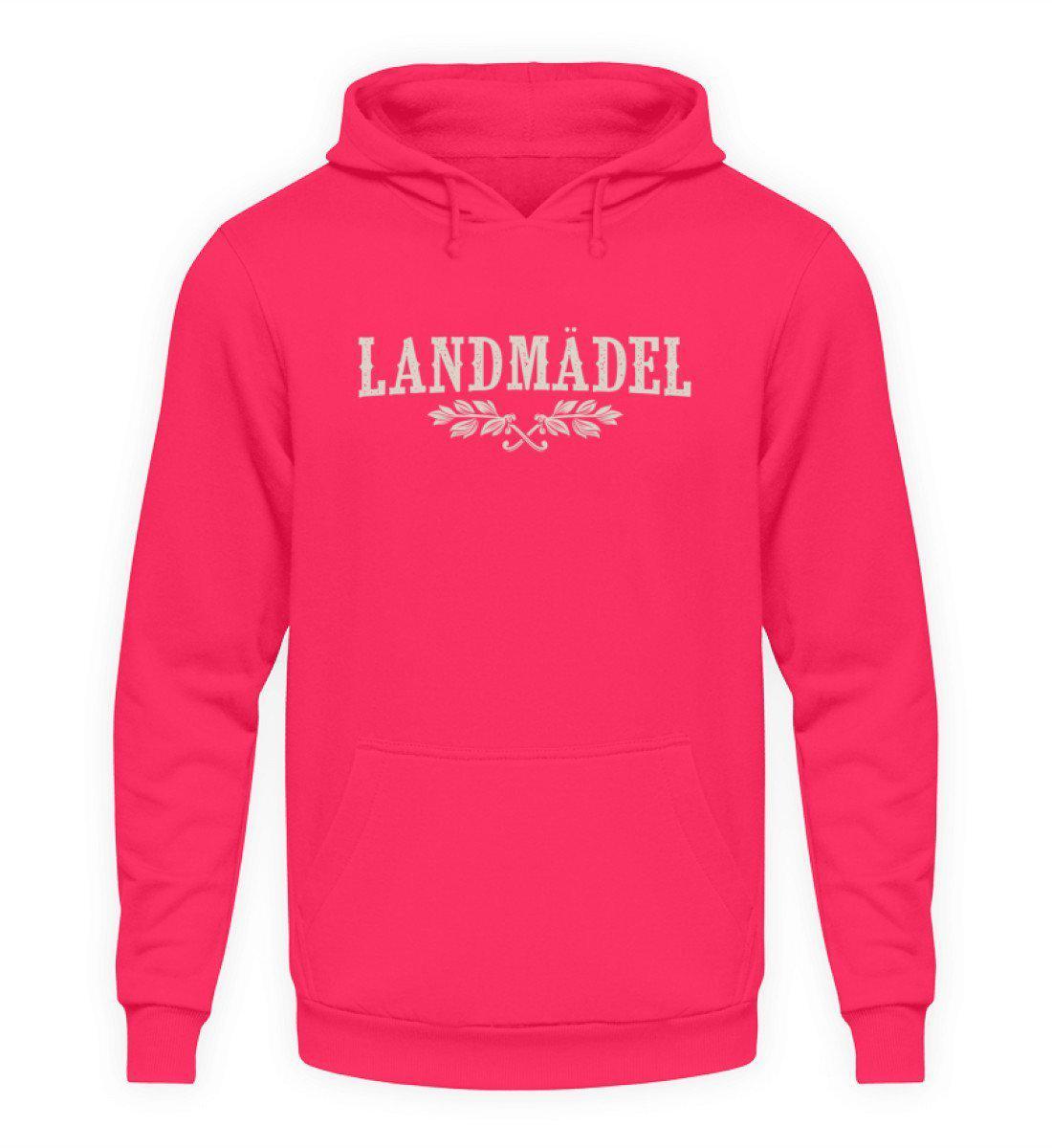 Landmädel · Unisex Kapuzenpullover Hoodie-Unisex Hoodie-Hot Pink-L-Agrarstarz