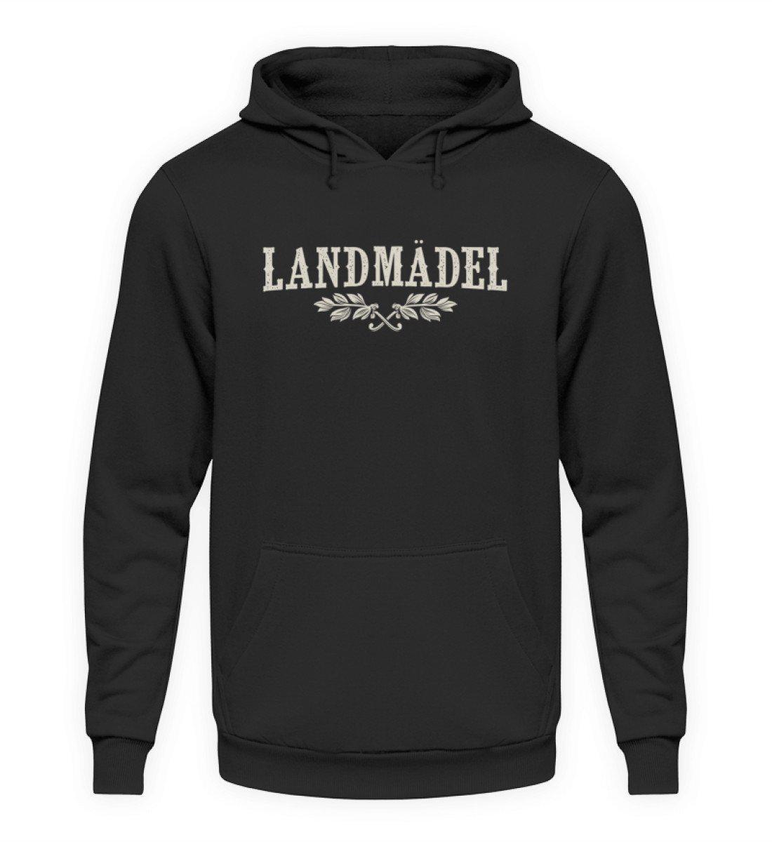 Landmädel · Unisex Kapuzenpullover Hoodie-Unisex Hoodie-Jet Black-L-Agrarstarz