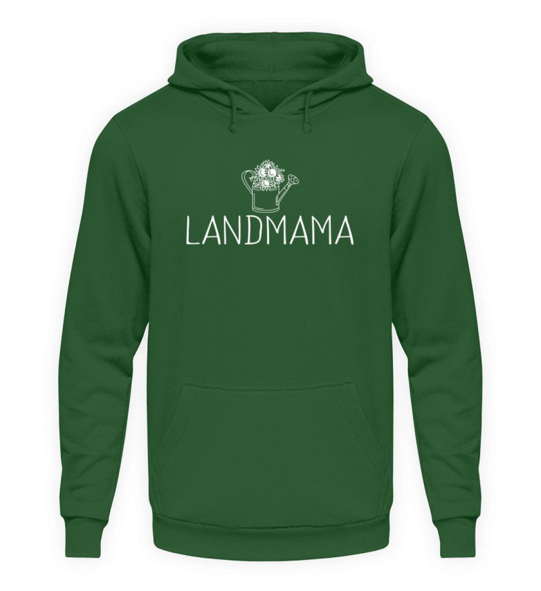 Landmama Gießkanne · Unisex Kapuzenpullover Hoodie-Unisex Hoodie-Bottle Green-S-Agrarstarz