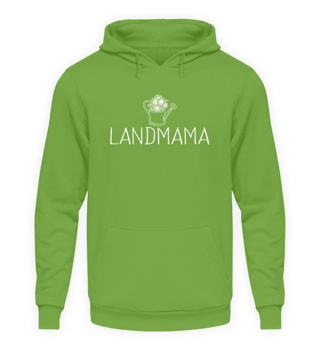 Landmama Gießkanne · Unisex Kapuzenpullover Hoodie-Unisex Hoodie-LimeGreen-S-Agrarstarz