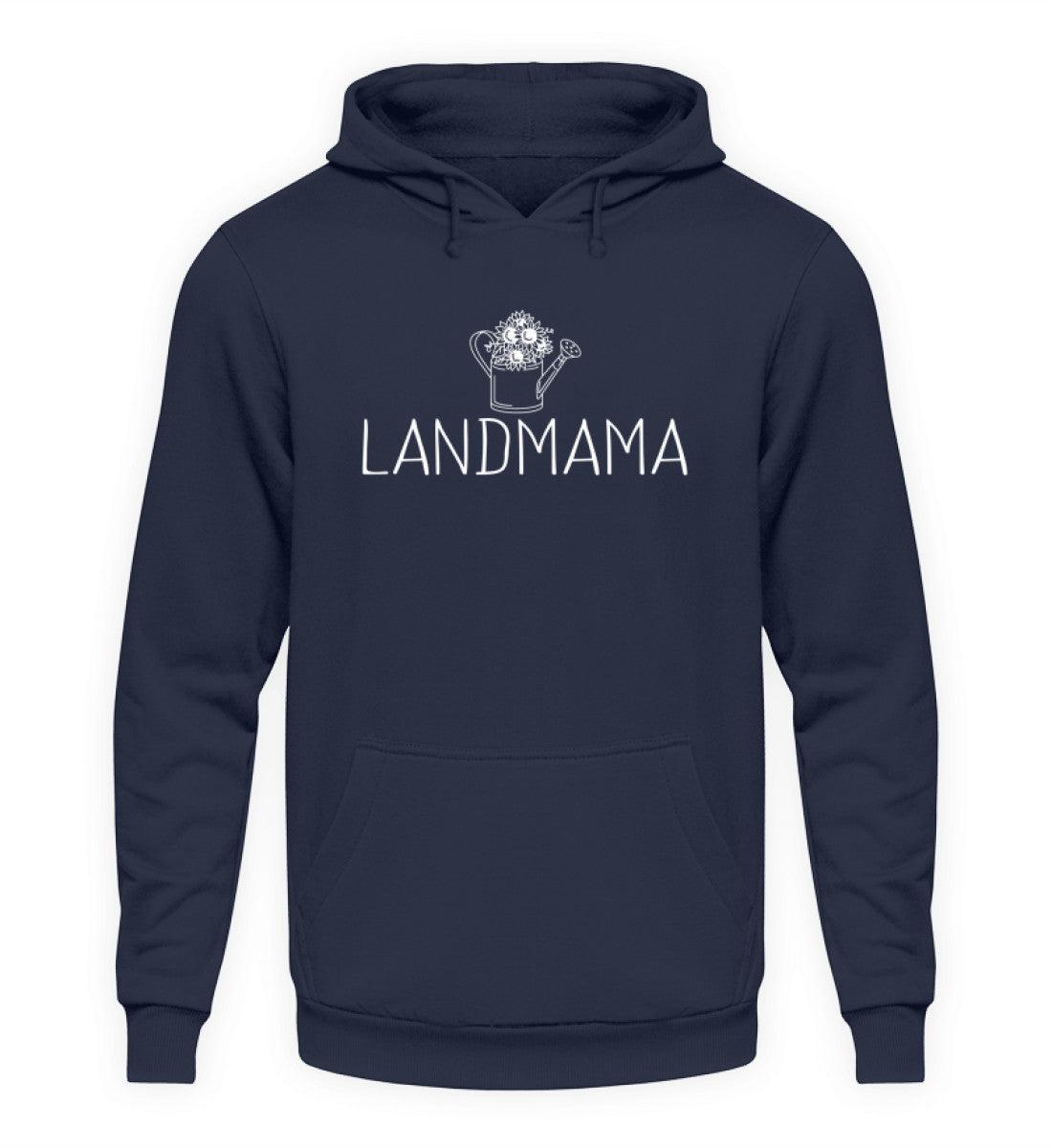 Landmama Gießkanne · Unisex Kapuzenpullover Hoodie-Unisex Hoodie-Oxford Navy-S-Agrarstarz