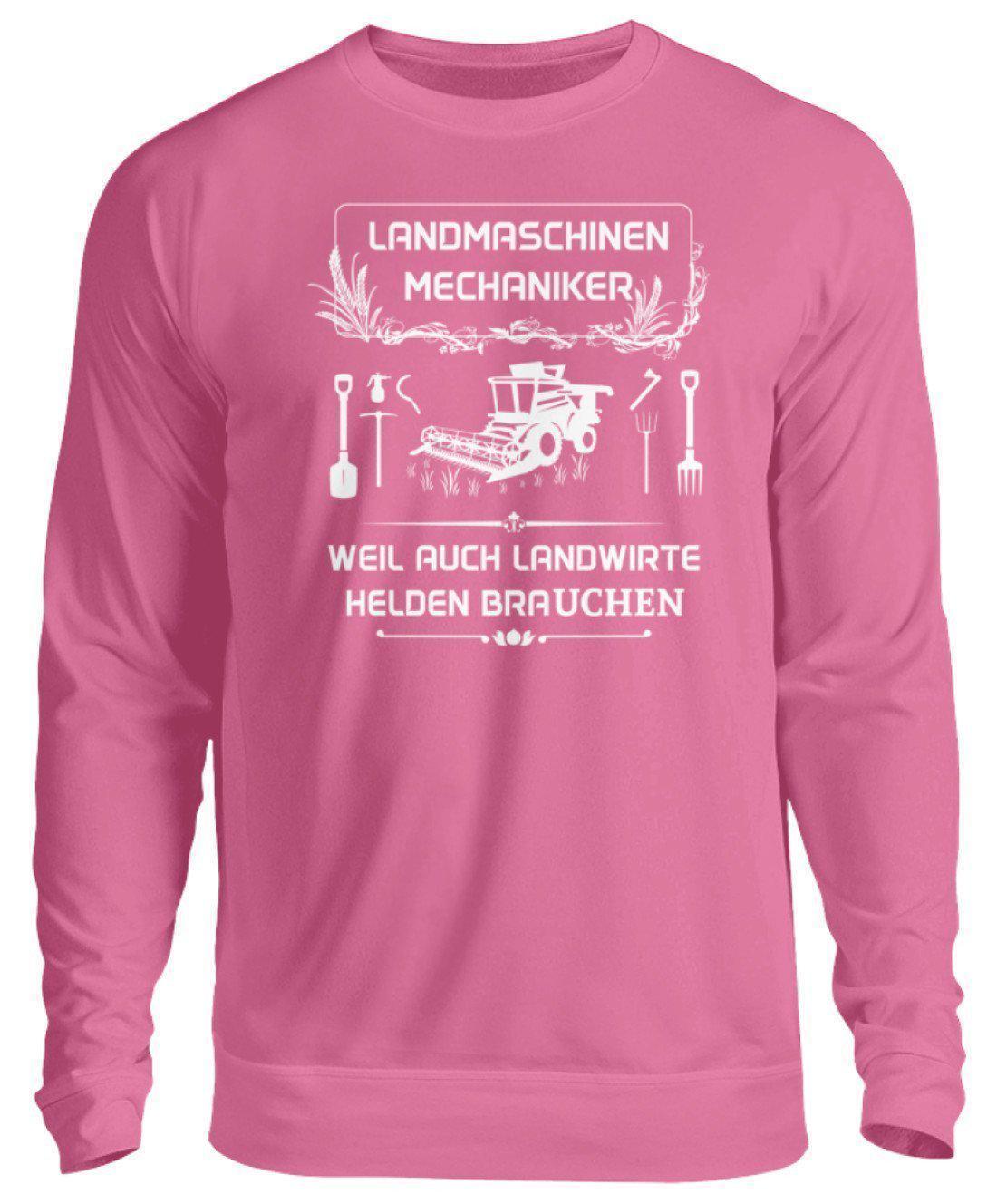 Landmaschinen Mechaniker · Unisex Sweatshirt Pullover-Unisex Sweatshirt-Candyfloss Pink-S-Agrarstarz