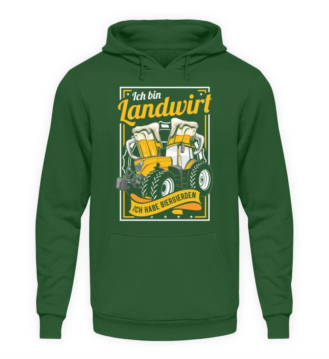 Landwirt Biergierden · Unisex Kapuzenpullover Hoodie-Unisex Hoodie-Bottle Green-S-Agrarstarz