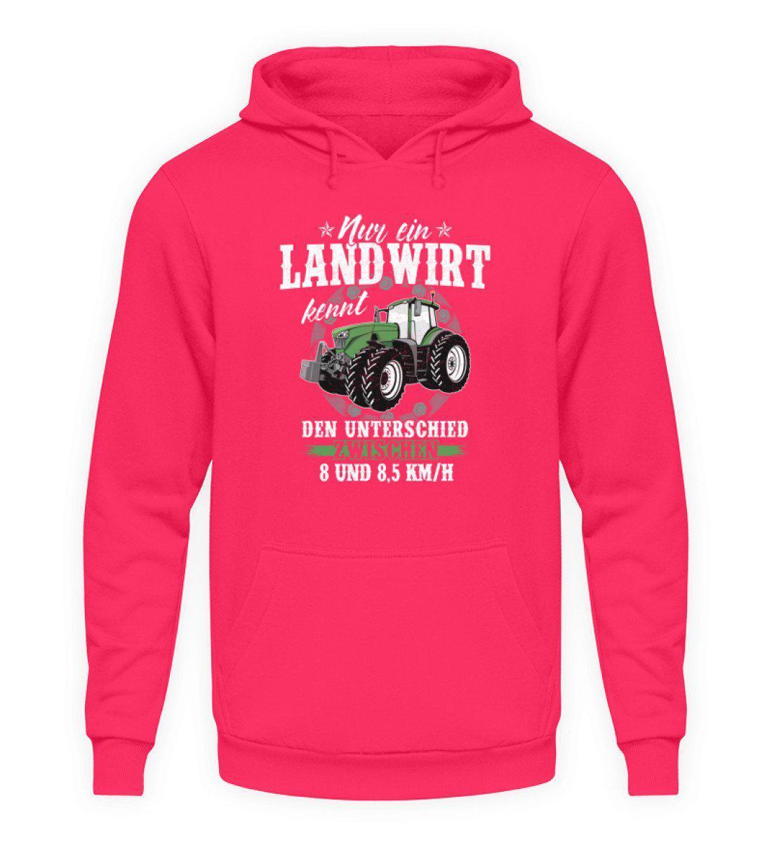 Landwirt Geschwindigkeit · Unisex Kapuzenpullover Hoodie-Unisex Hoodie-Hot Pink-S-Agrarstarz