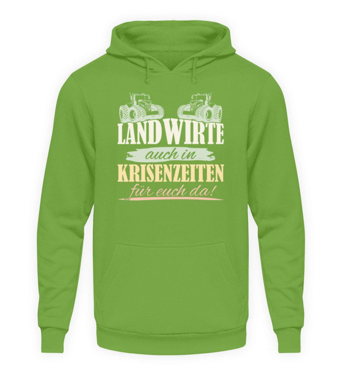 Landwirt Krisenzeiten · Unisex Kapuzenpullover Hoodie-Unisex Hoodie-LimeGreen-S-Agrarstarz
