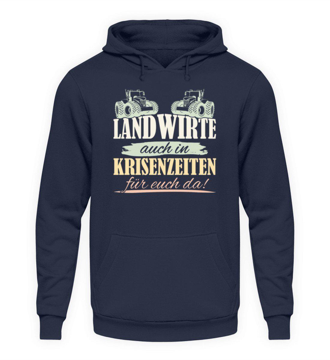 Landwirt Krisenzeiten · Unisex Kapuzenpullover Hoodie-Unisex Hoodie-Oxford Navy-S-Agrarstarz