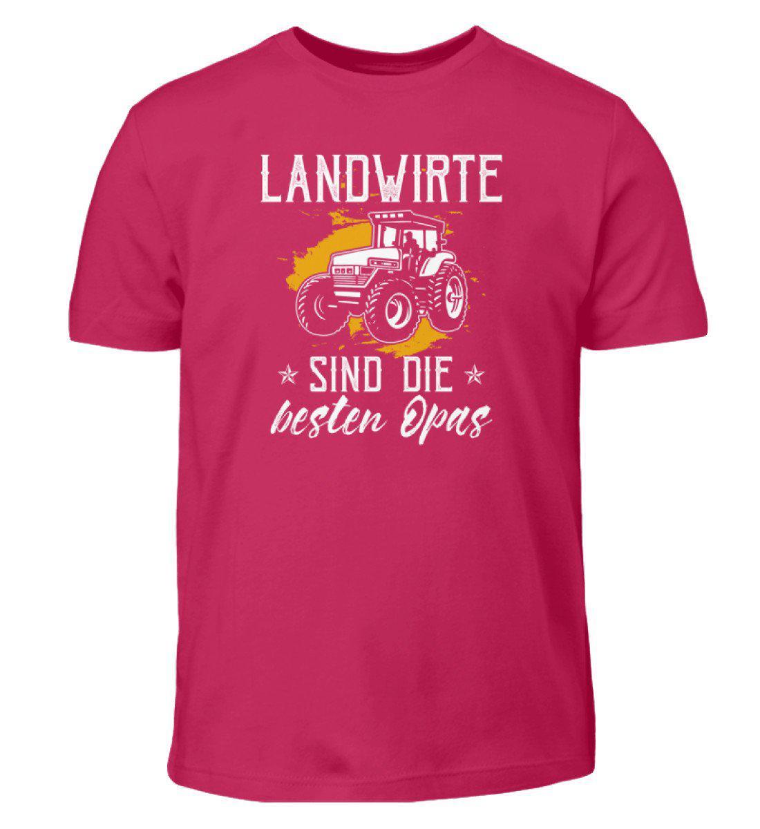 Landwirte besten Opas · Kinder T-Shirt-Kinder T-Shirt-Sorbet-3/4 (98/104)-Agrarstarz