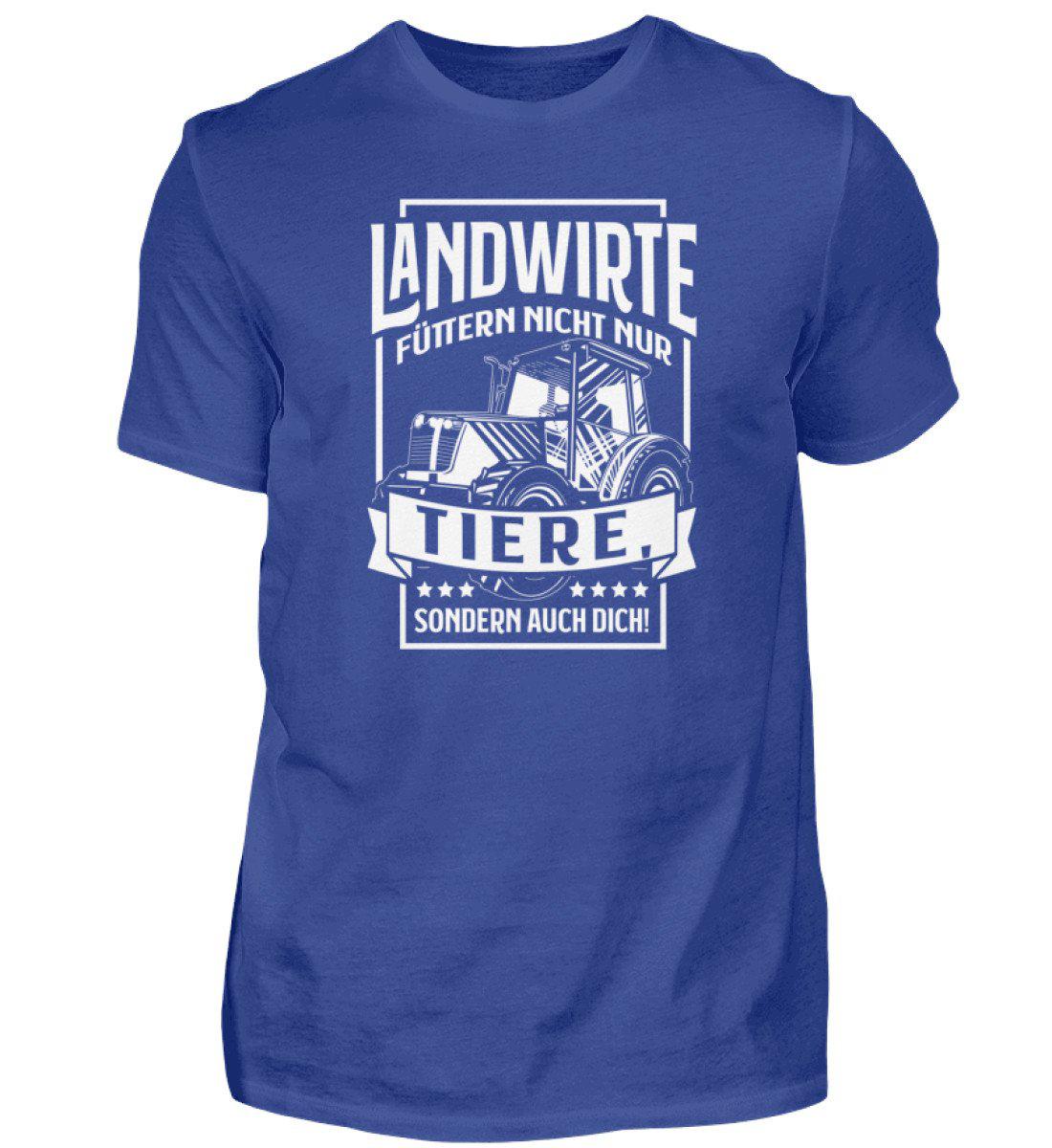 Landwirte füttern auch dich · Herren T-Shirt-Herren Basic T-Shirt-Royal Blue-S-Agrarstarz