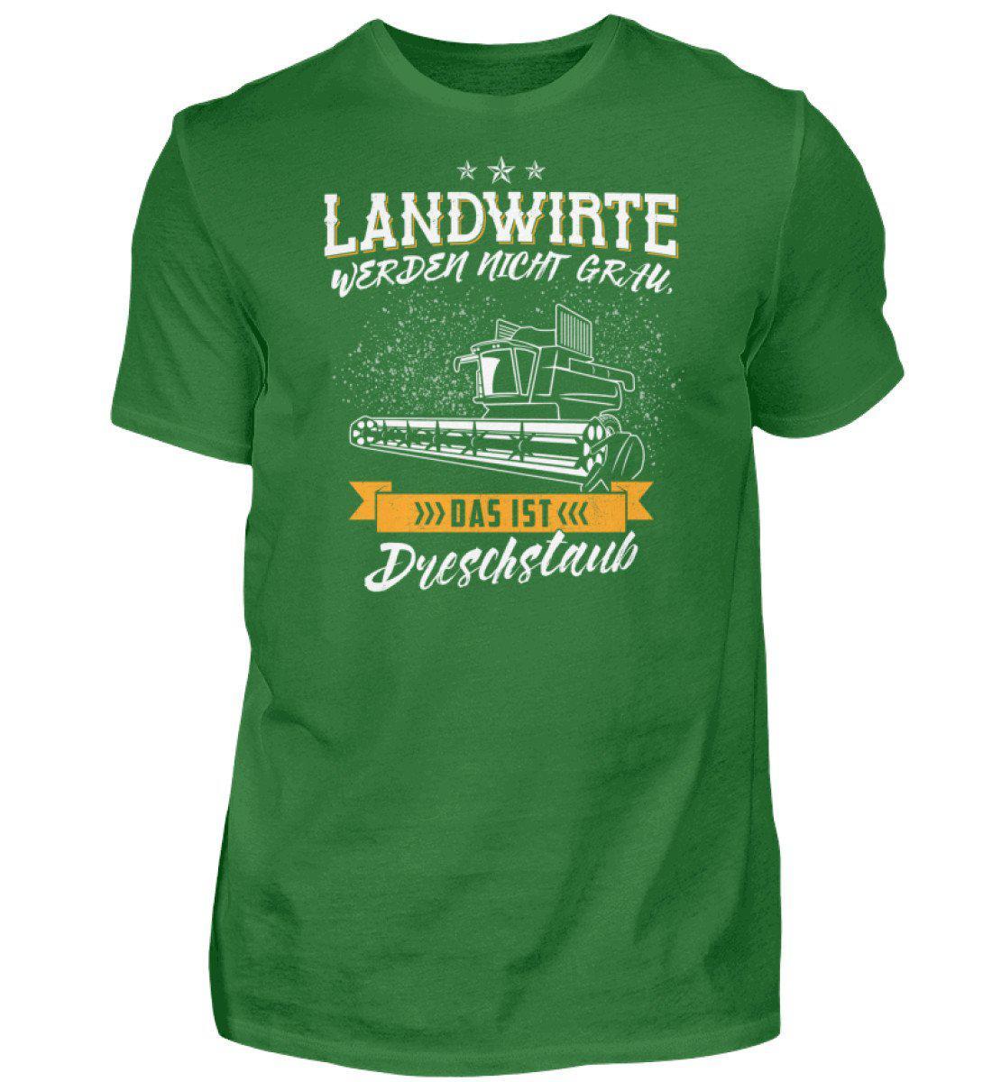 Landwirte grau Dreschstaub · Herren T-Shirt-Herren Basic T-Shirt-Kelly Green-S-Agrarstarz