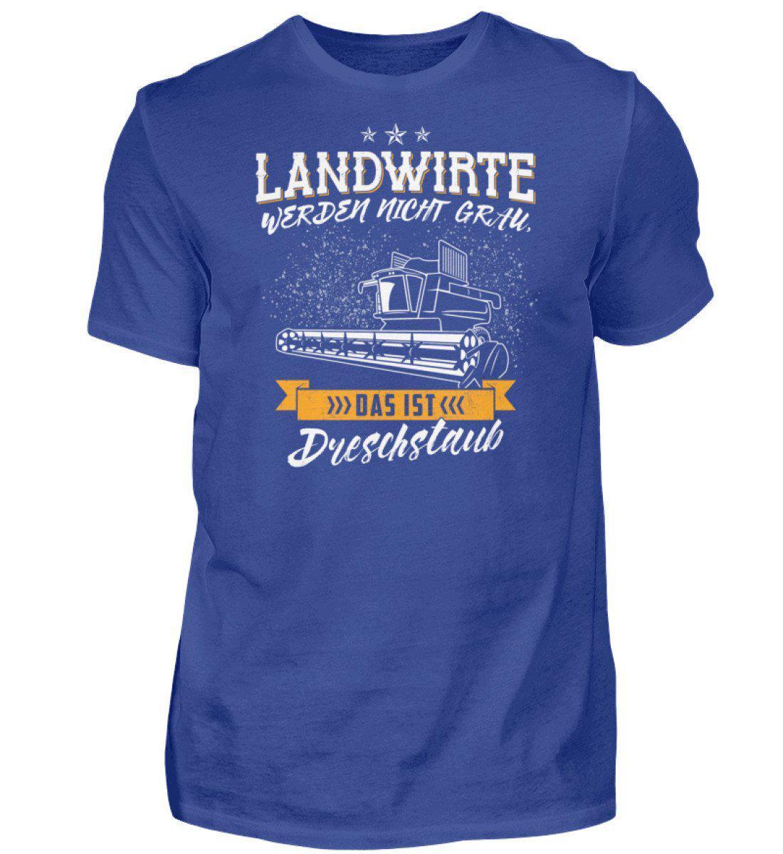 Landwirte grau Dreschstaub · Herren T-Shirt-Herren Basic T-Shirt-Royal Blue-S-Agrarstarz