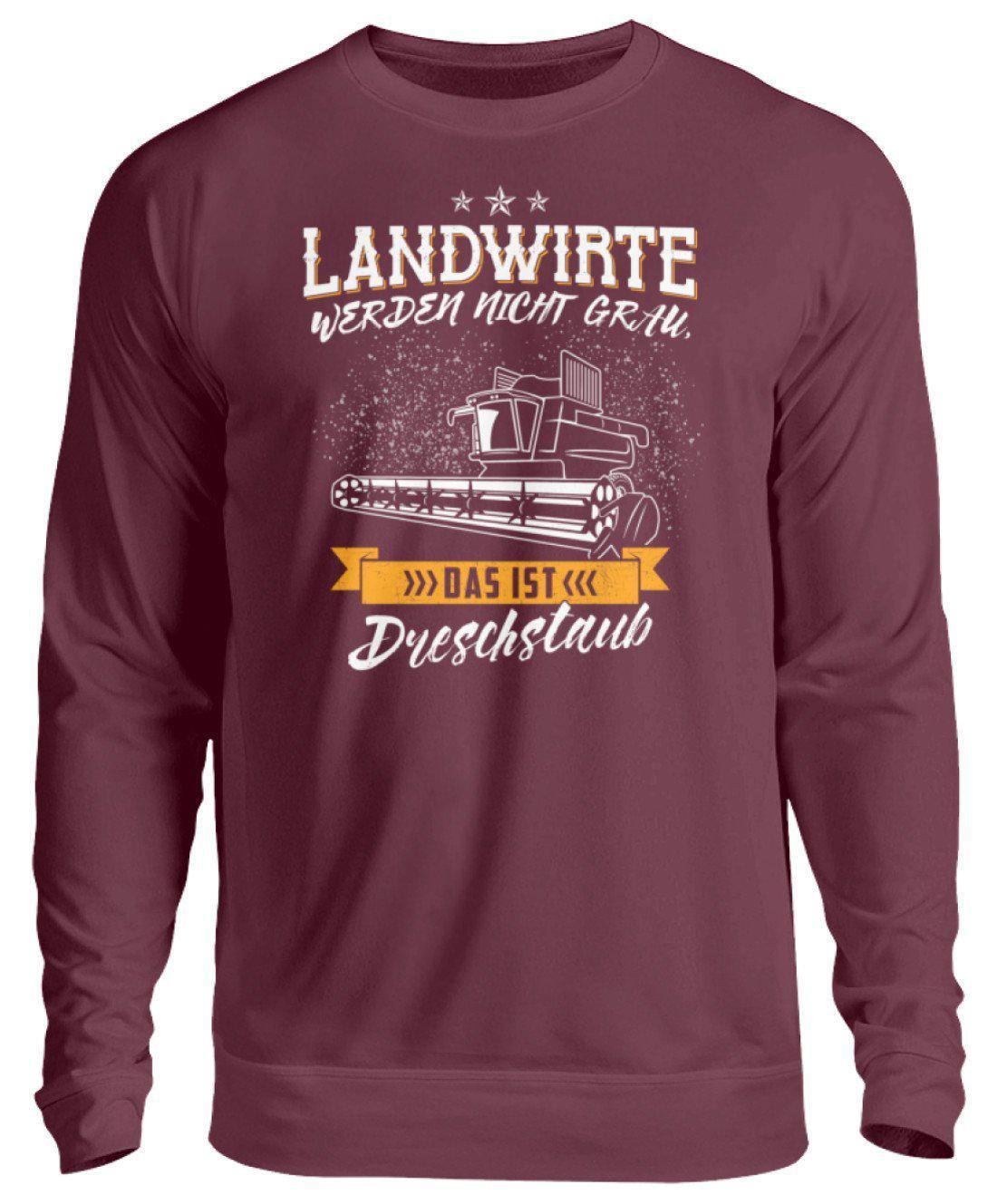 Landwirte grau Dreschstaub · Unisex Sweatshirt Pullover-Unisex Sweatshirt-Burgundy-S-Agrarstarz