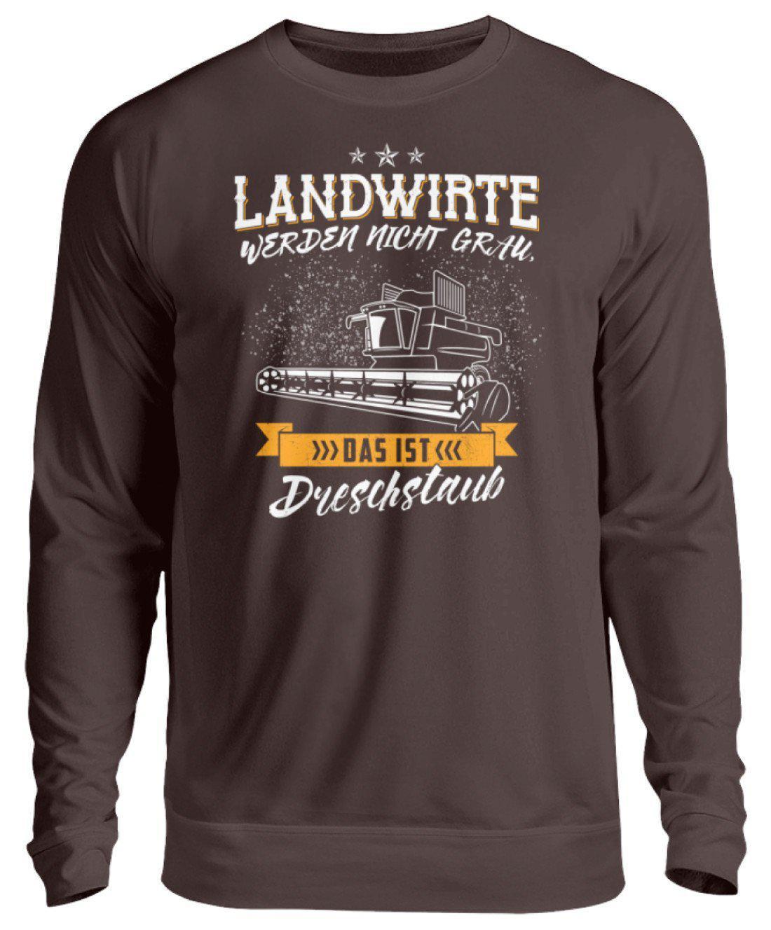 Landwirte grau Dreschstaub · Unisex Sweatshirt Pullover-Unisex Sweatshirt-Hot Chocolate-S-Agrarstarz