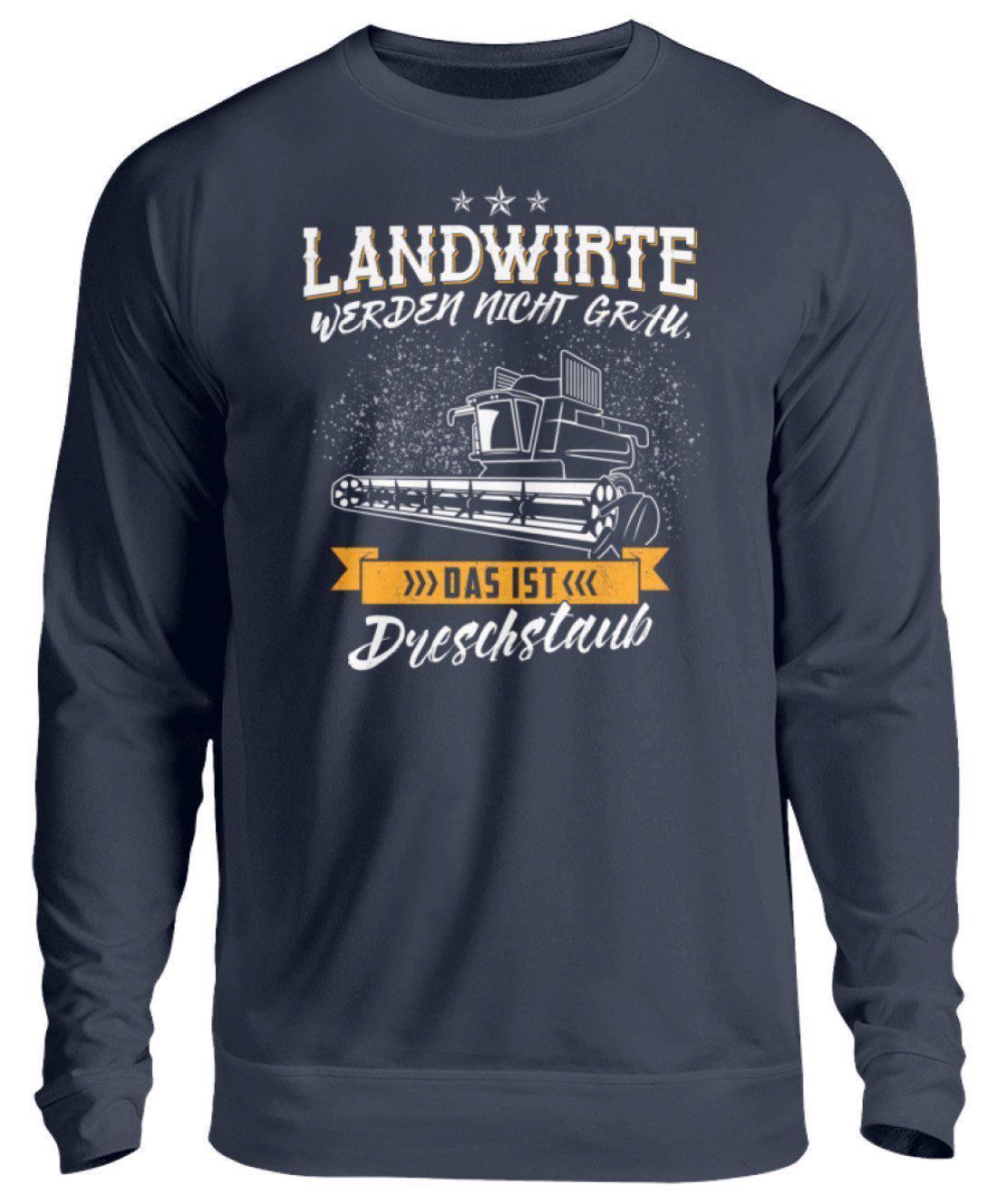 Landwirte grau Dreschstaub · Unisex Sweatshirt Pullover-Unisex Sweatshirt-Oxford Navy-S-Agrarstarz