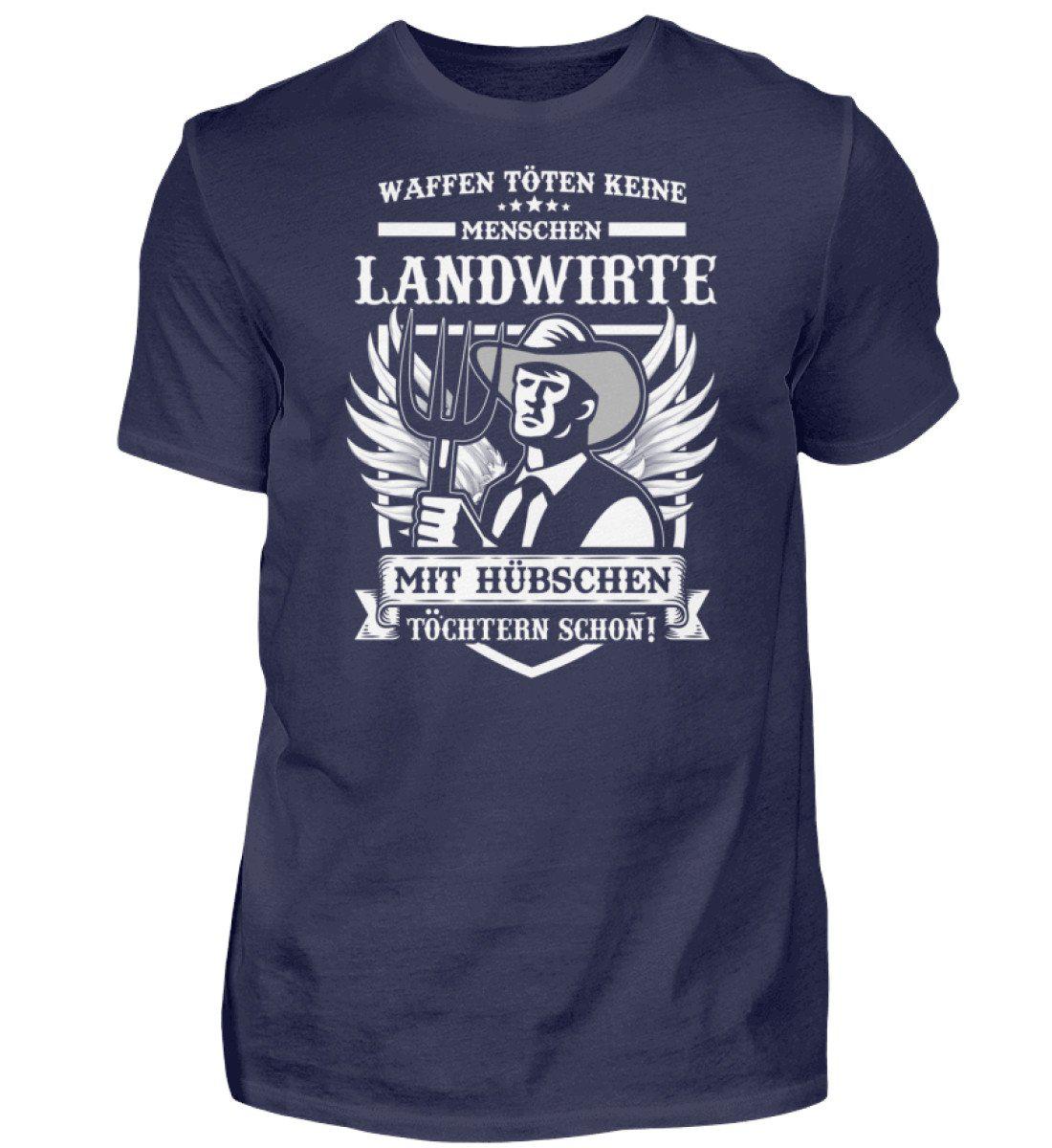 Landwirte hübsche Töchter · Herren T-Shirt-Herren Basic T-Shirt-Navy-S-Agrarstarz