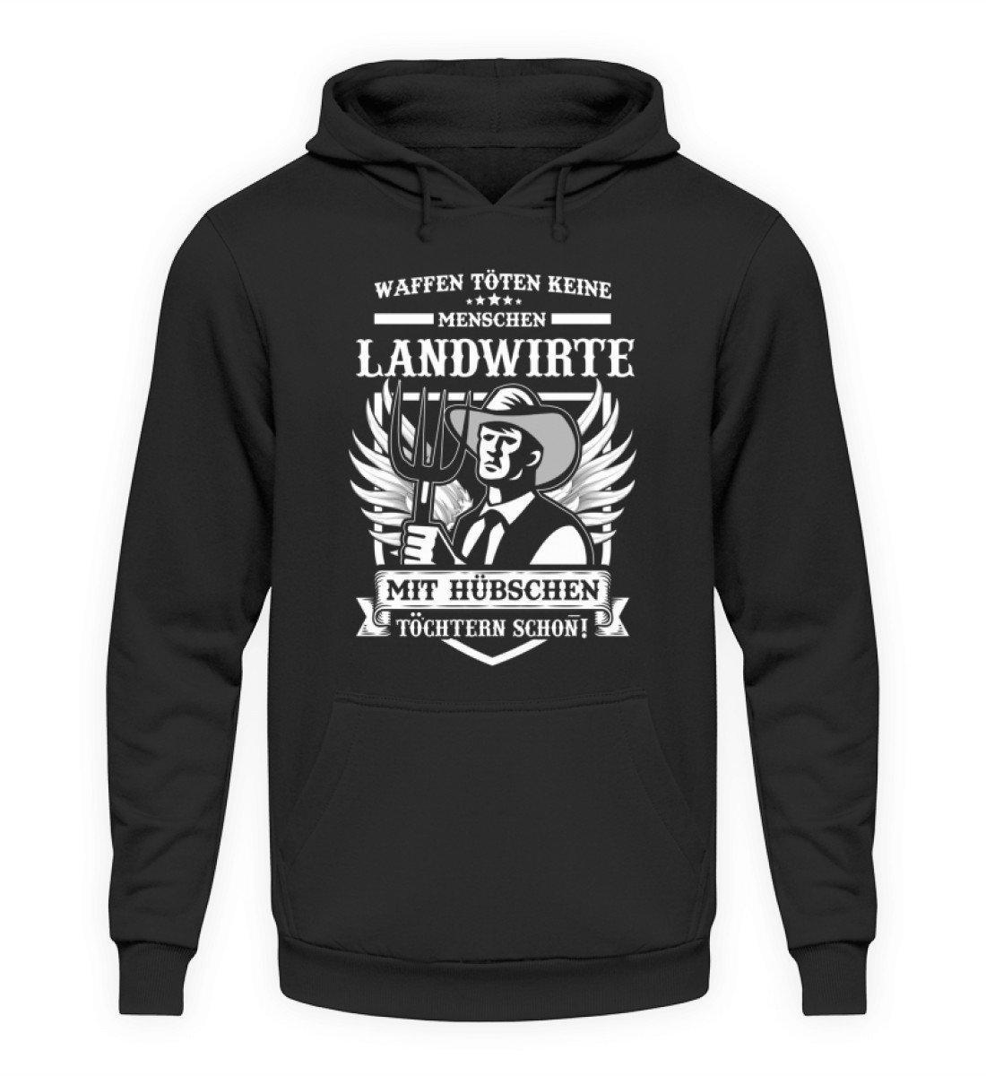 Landwirte hübsche Töchter · Unisex Kapuzenpullover Hoodie-Unisex Hoodie-Jet Black-S-Agrarstarz