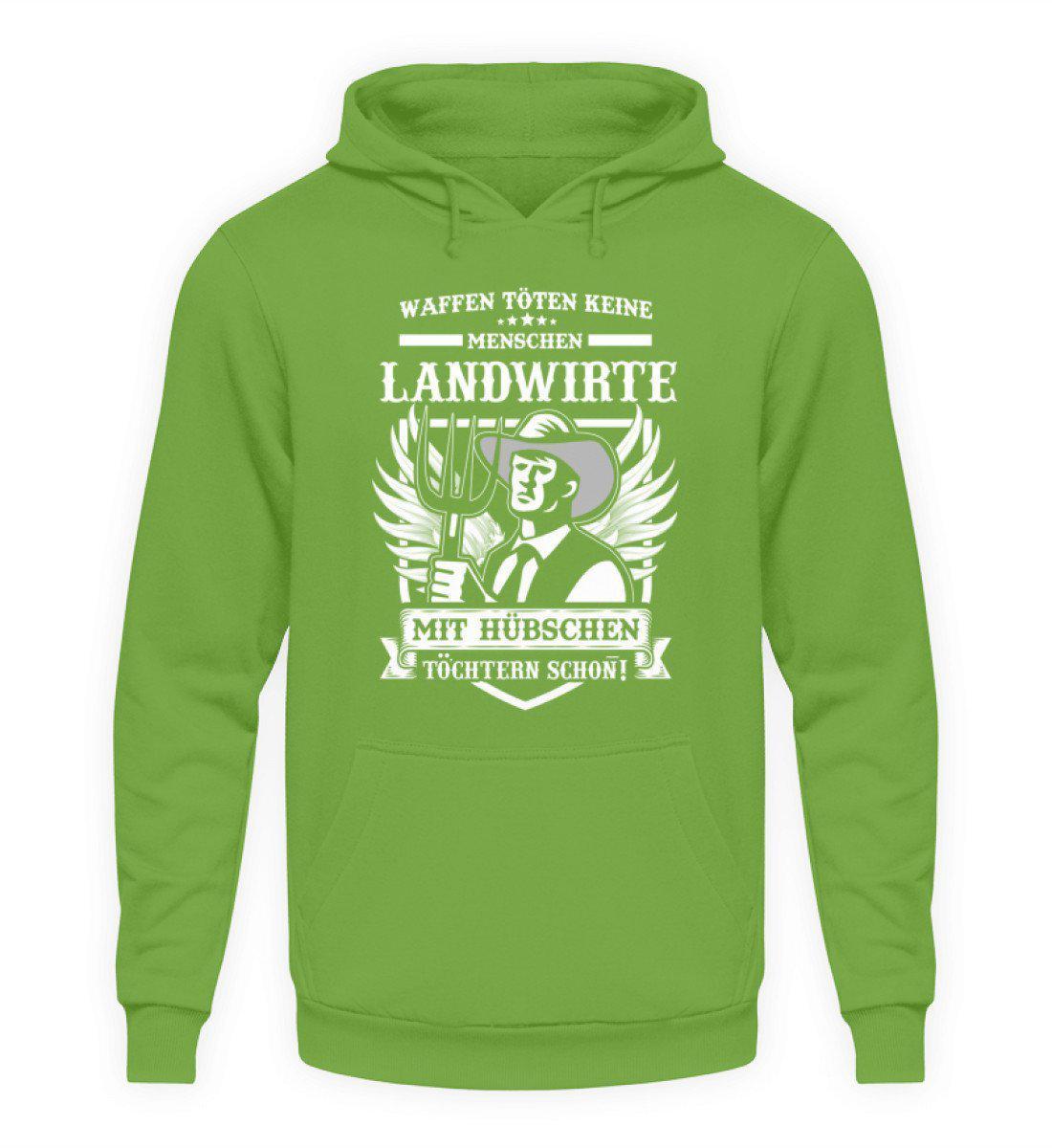 Landwirte hübsche Töchter · Unisex Kapuzenpullover Hoodie-Unisex Hoodie-LimeGreen-S-Agrarstarz