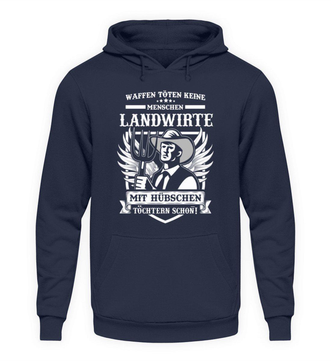 Landwirte hübsche Töchter · Unisex Kapuzenpullover Hoodie-Unisex Hoodie-Oxford Navy-S-Agrarstarz