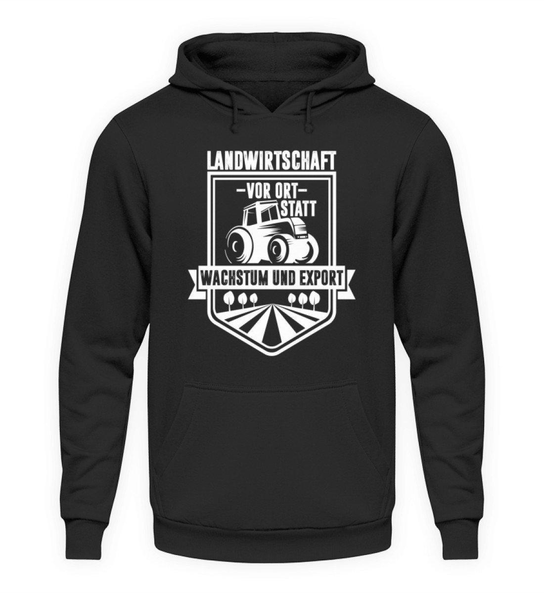 Landwirtschaft vor Ort · Unisex Kapuzenpullover Hoodie-Unisex Hoodie-Jet Black-L-Agrarstarz