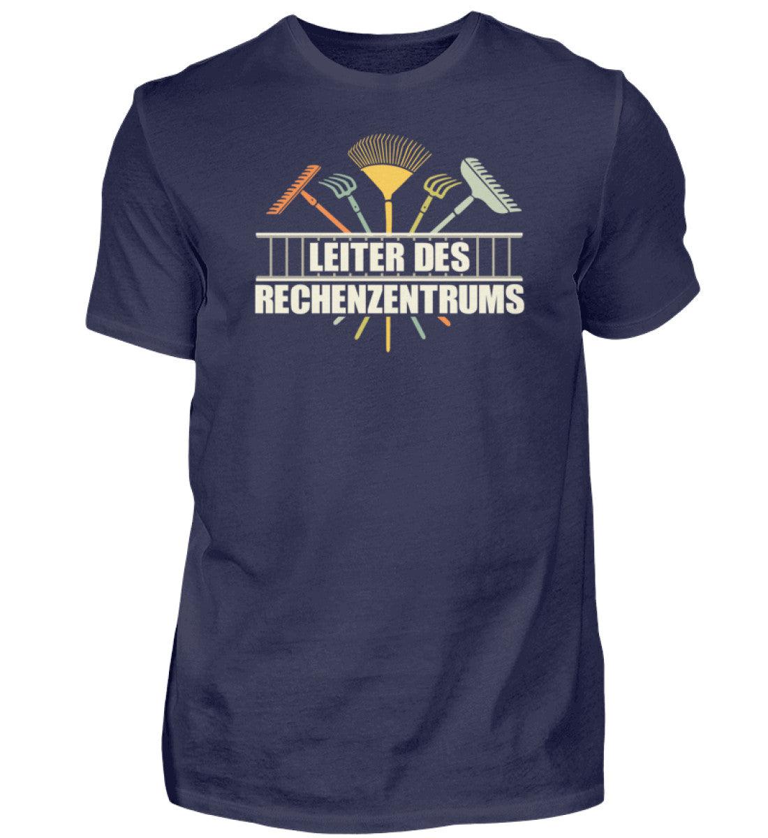 Leiter des Rechenzentrums · Herren T-Shirt-Herren Basic T-Shirt-Navy-S-Agrarstarz