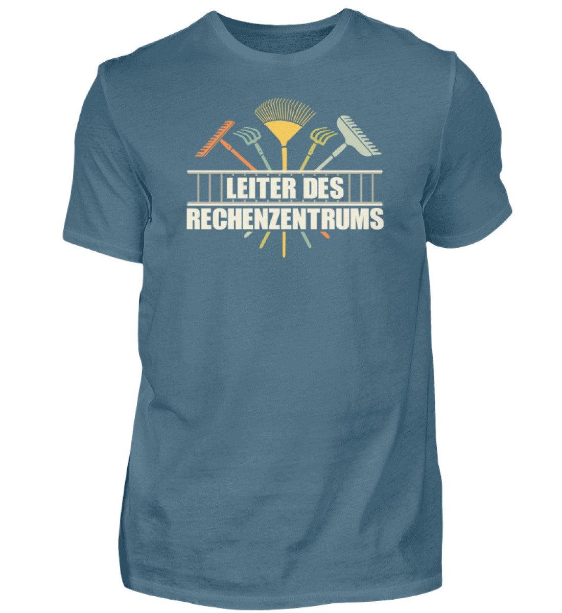 Leiter des Rechenzentrums · Herren T-Shirt-Herren Basic T-Shirt-Stone Blue-S-Agrarstarz
