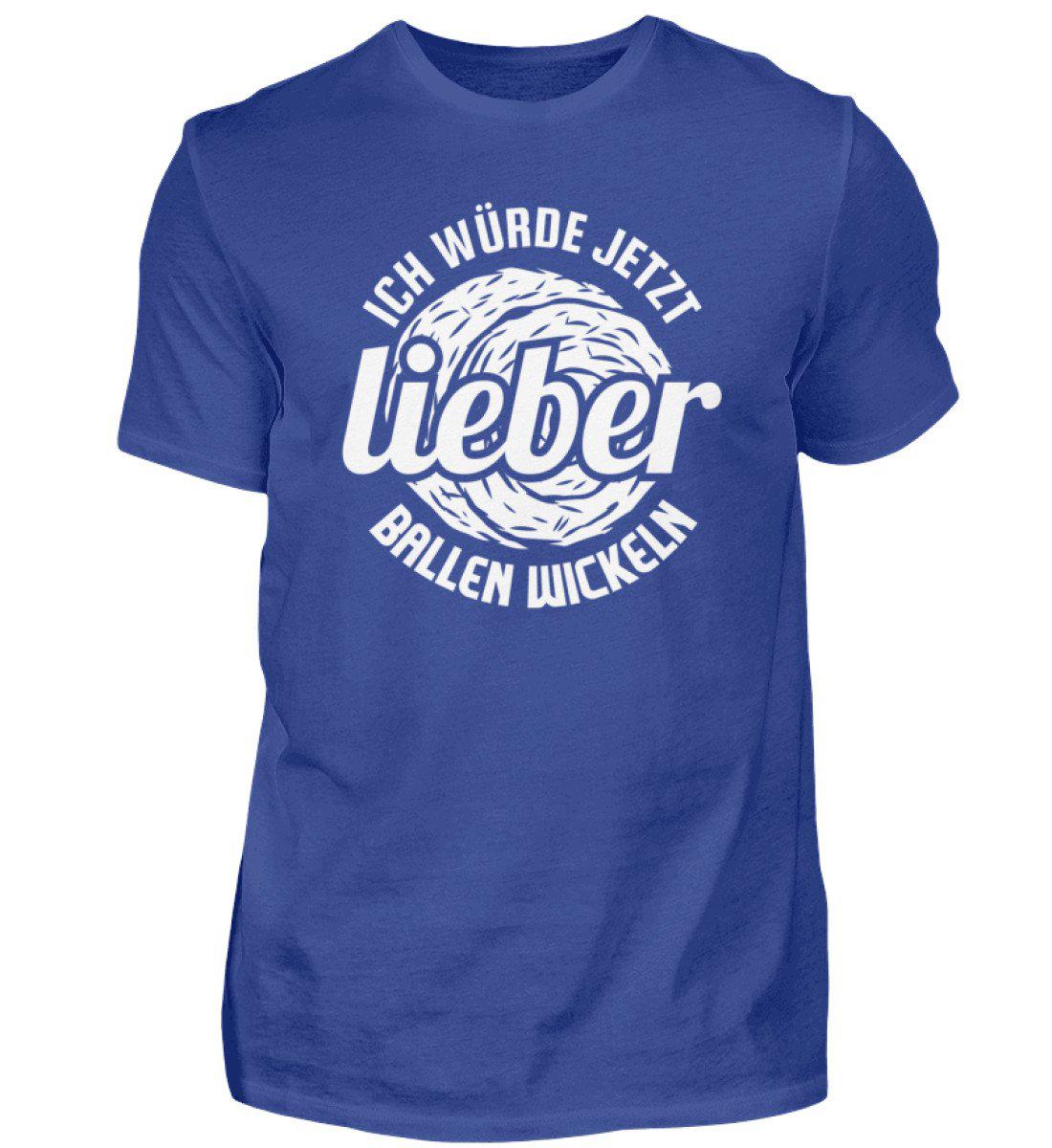 Lieber Ballen wickeln · Herren T-Shirt-Herren Basic T-Shirt-Agrarstarz