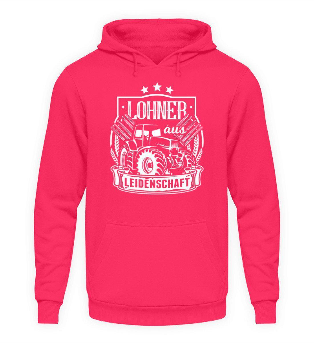 Lohner aus Leidenschaft · Unisex Kapuzenpullover Hoodie-Unisex Hoodie-Hot Pink-L-Agrarstarz