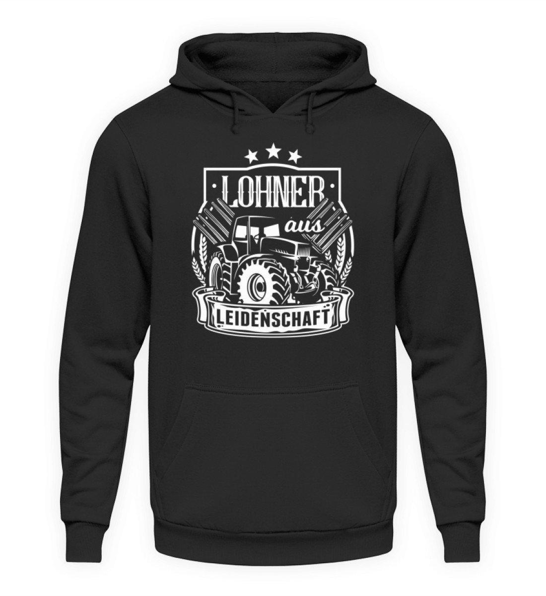Lohner aus Leidenschaft · Unisex Kapuzenpullover Hoodie-Unisex Hoodie-Jet Black-L-Agrarstarz