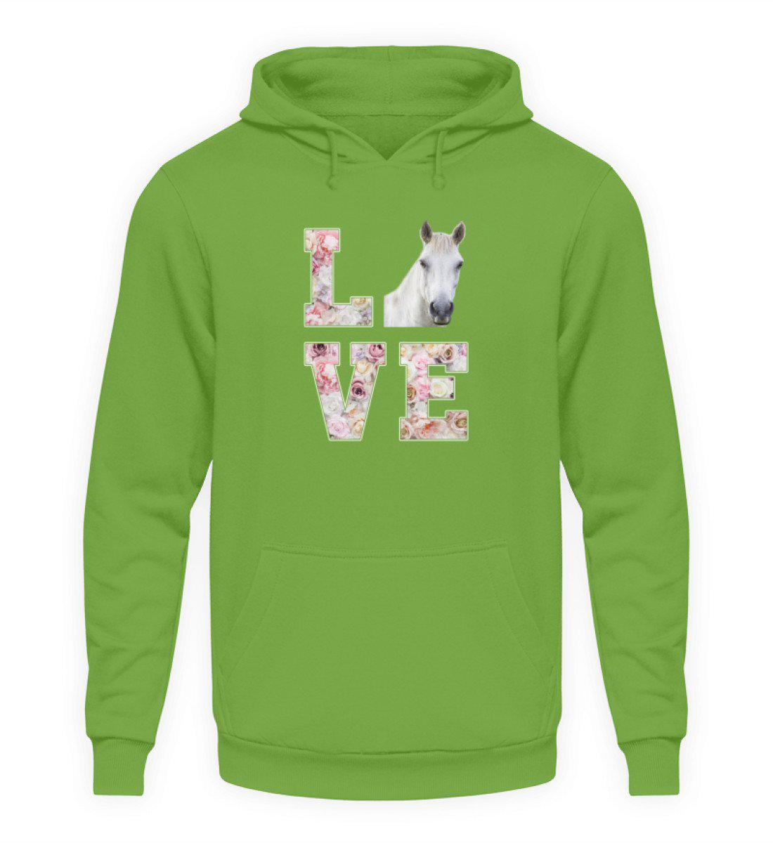 Love Pferd · Unisex Kapuzenpullover Hoodie-Unisex Hoodie-LimeGreen-S-Agrarstarz
