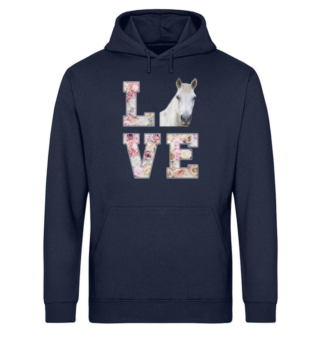 Love Pferd · Unisex Organic Hoodie-Drummer Hoodie ST/ST-French Navy-XS-Agrarstarz
