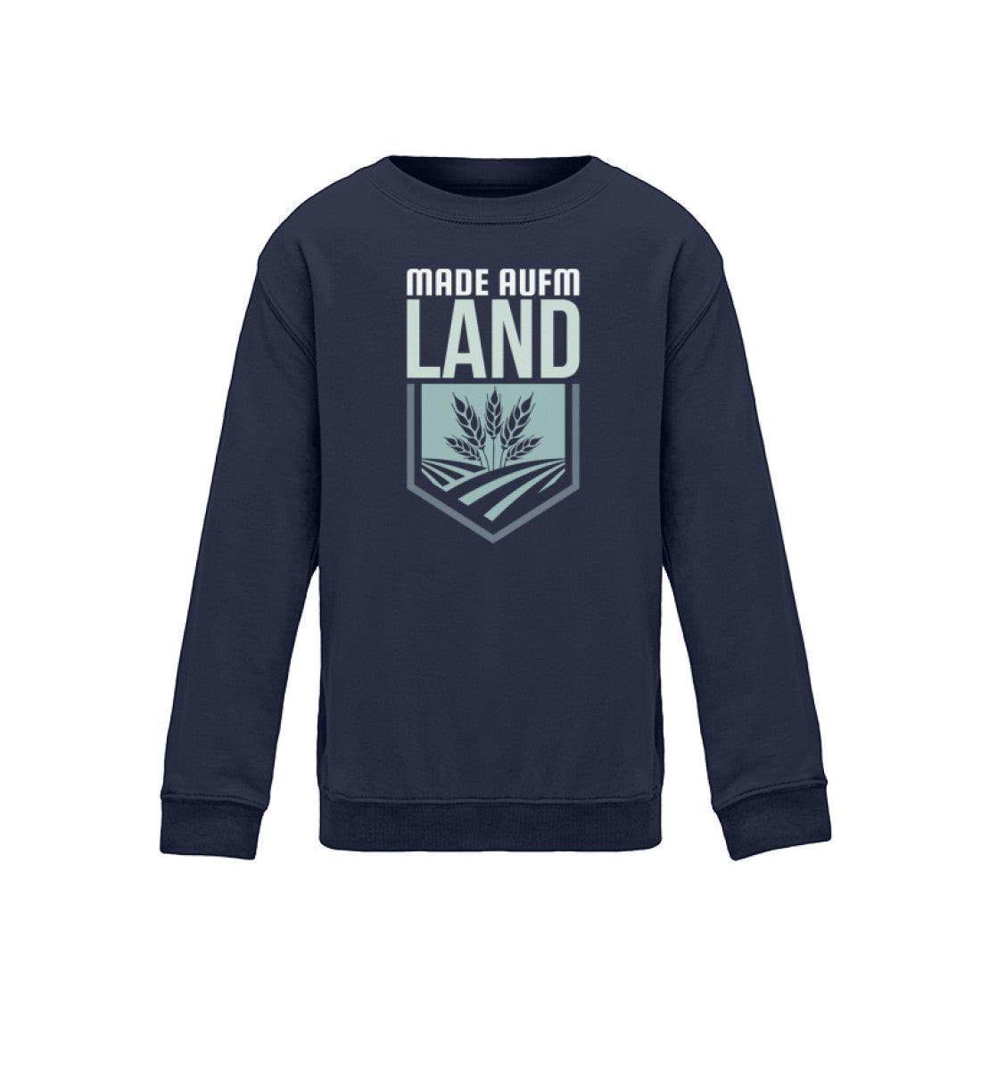 Made aufm Land · Kinder Sweatshirt-Kinder Sweatshirt-Oxford Navy-12/14 (152/164)-Agrarstarz