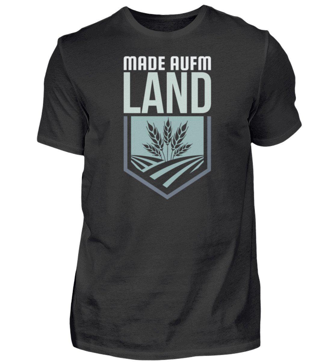 Made aufm Land Retro · Herren T-Shirt-Herren Basic T-Shirt-Black-S-Agrarstarz