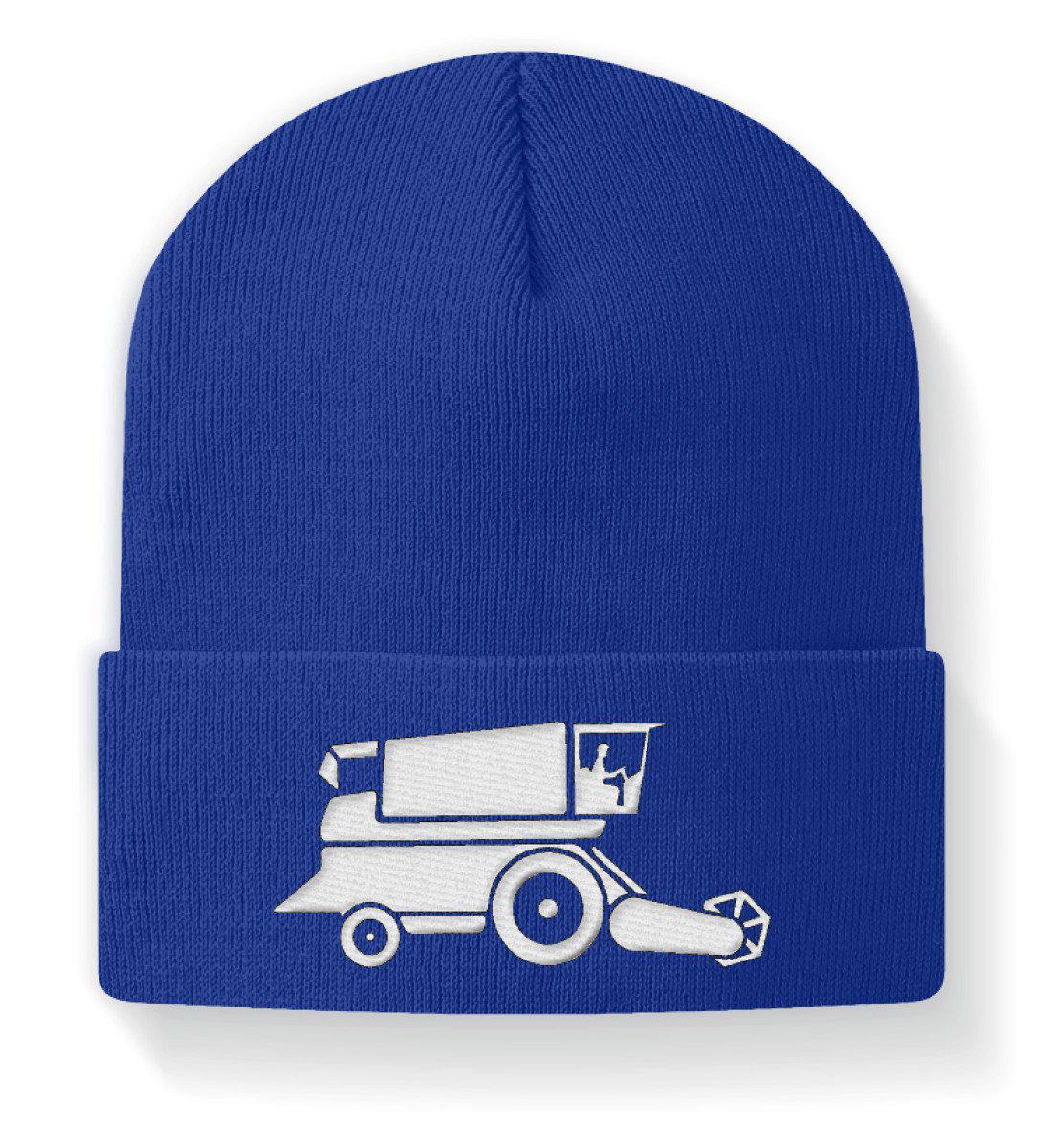 Mähdrescher · Beanie Mütze-Beanie mit Stick-Royal-M-Agrarstarz