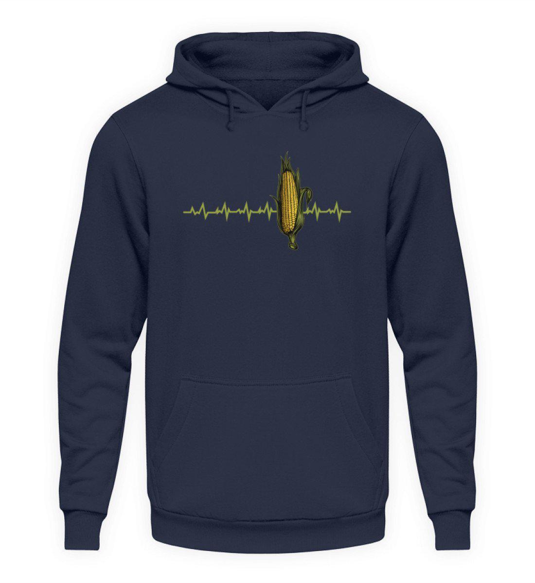 Mais Heartbeat · Unisex Kapuzenpullover Hoodie-Unisex Hoodie-Oxford Navy-L-Agrarstarz