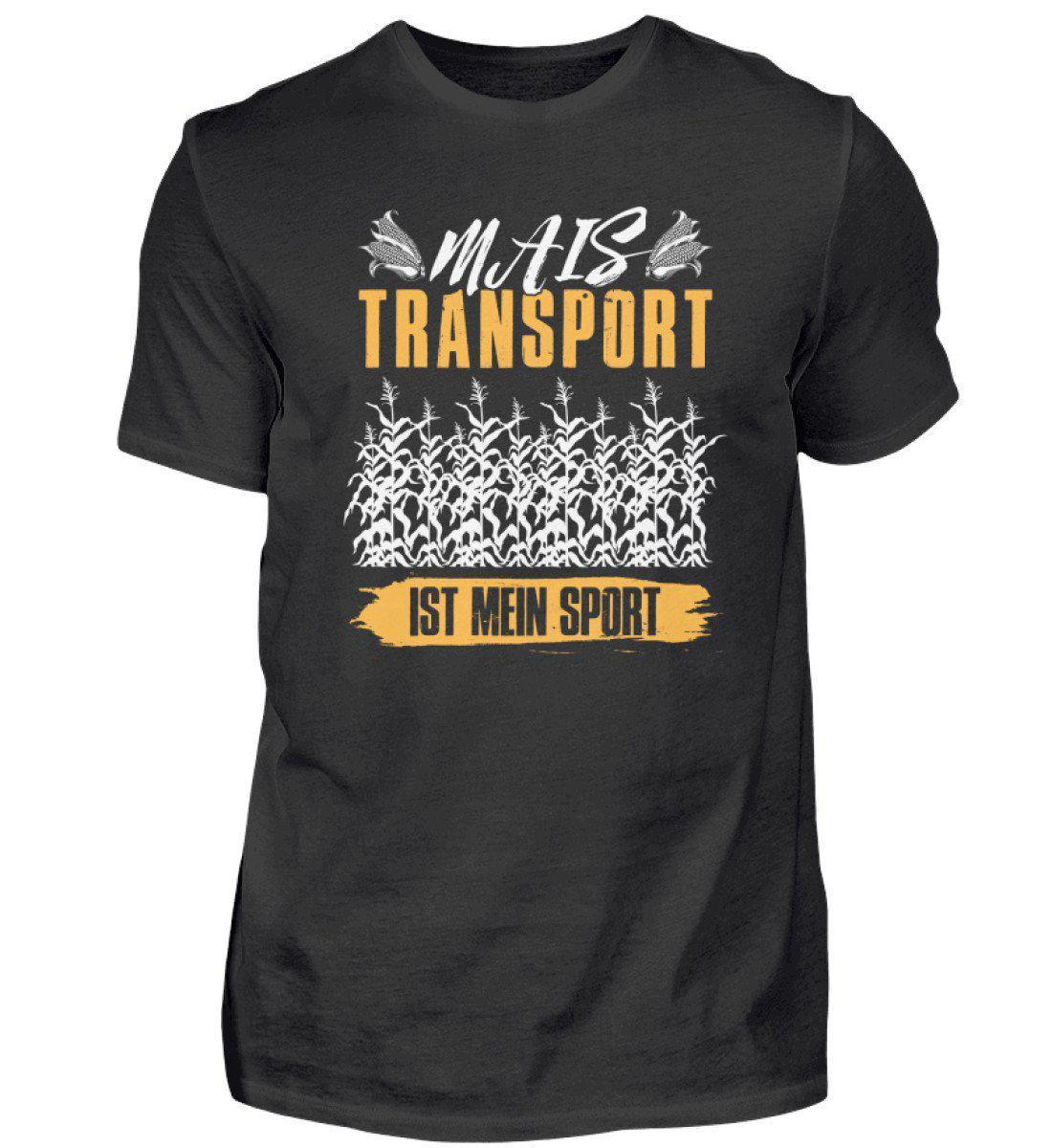 Mais Transport · Herren T-Shirt-Herren Basic T-Shirt-Black-S-Agrarstarz