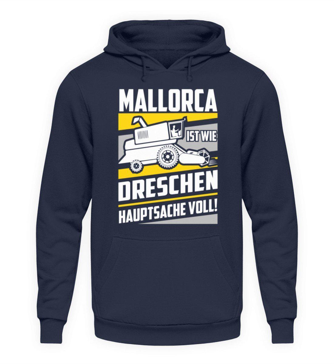 Mallorca Dreschen · Unisex Kapuzenpullover Hoodie-Unisex Hoodie-Oxford Navy-L-Agrarstarz