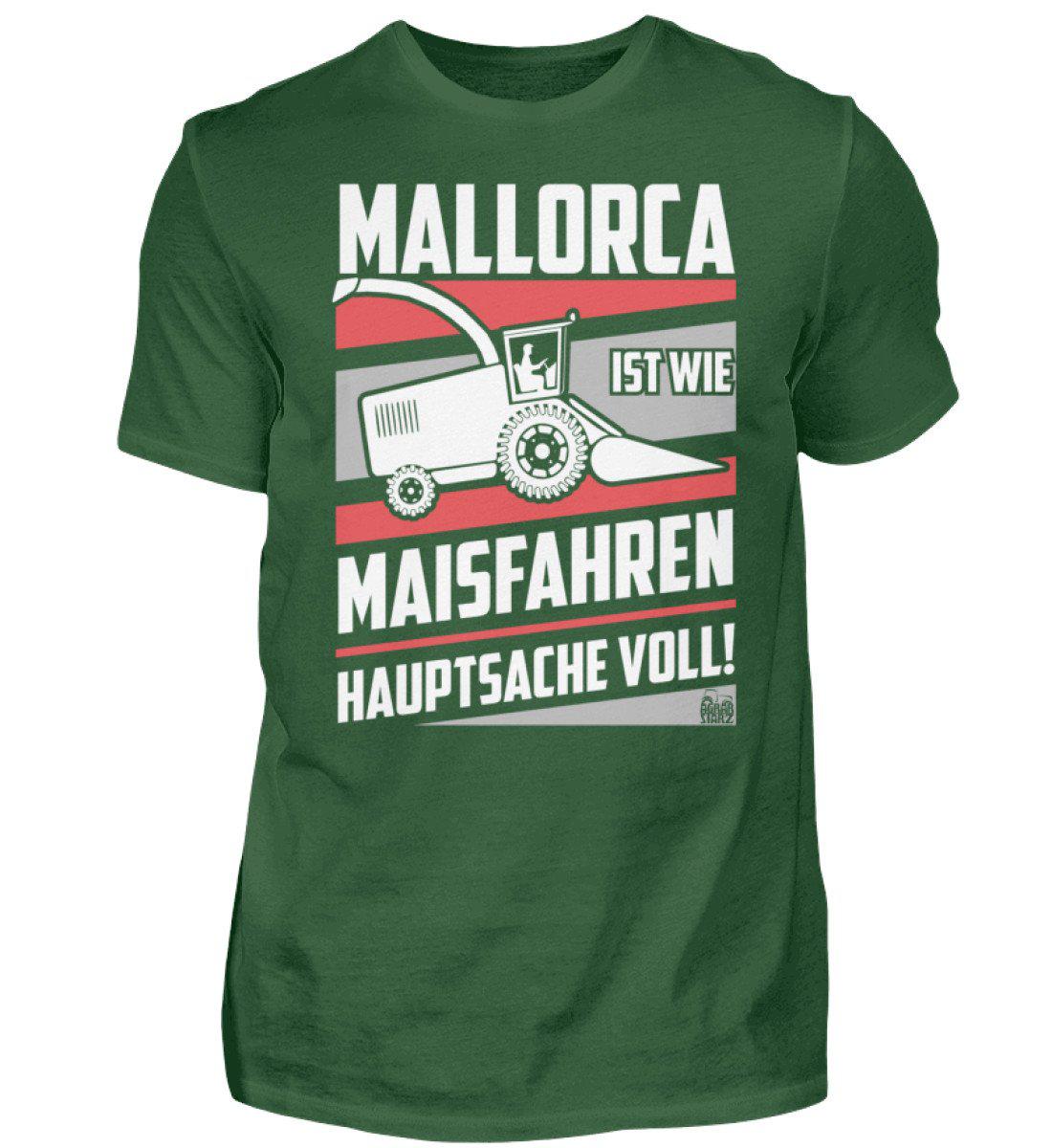 Mallorca Maisfahren · Herren T-Shirt-Herren Basic T-Shirt-Bottle Green-S-Agrarstarz