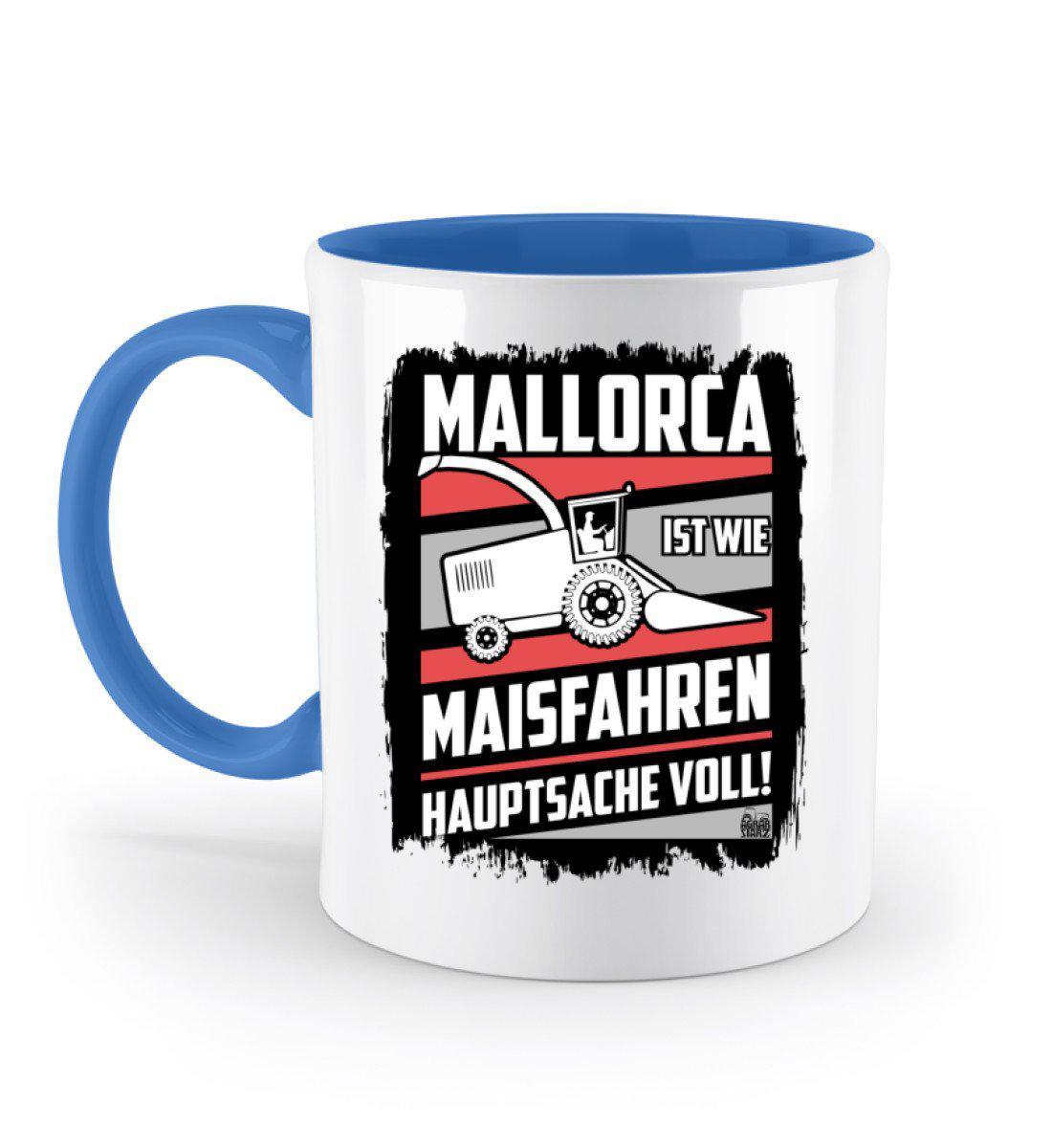 Mallorca Maisfahren · Keramik Tasse zweifarbig-Keramik Tasse Zweifarbig-Blue-330ml-Agrarstarz