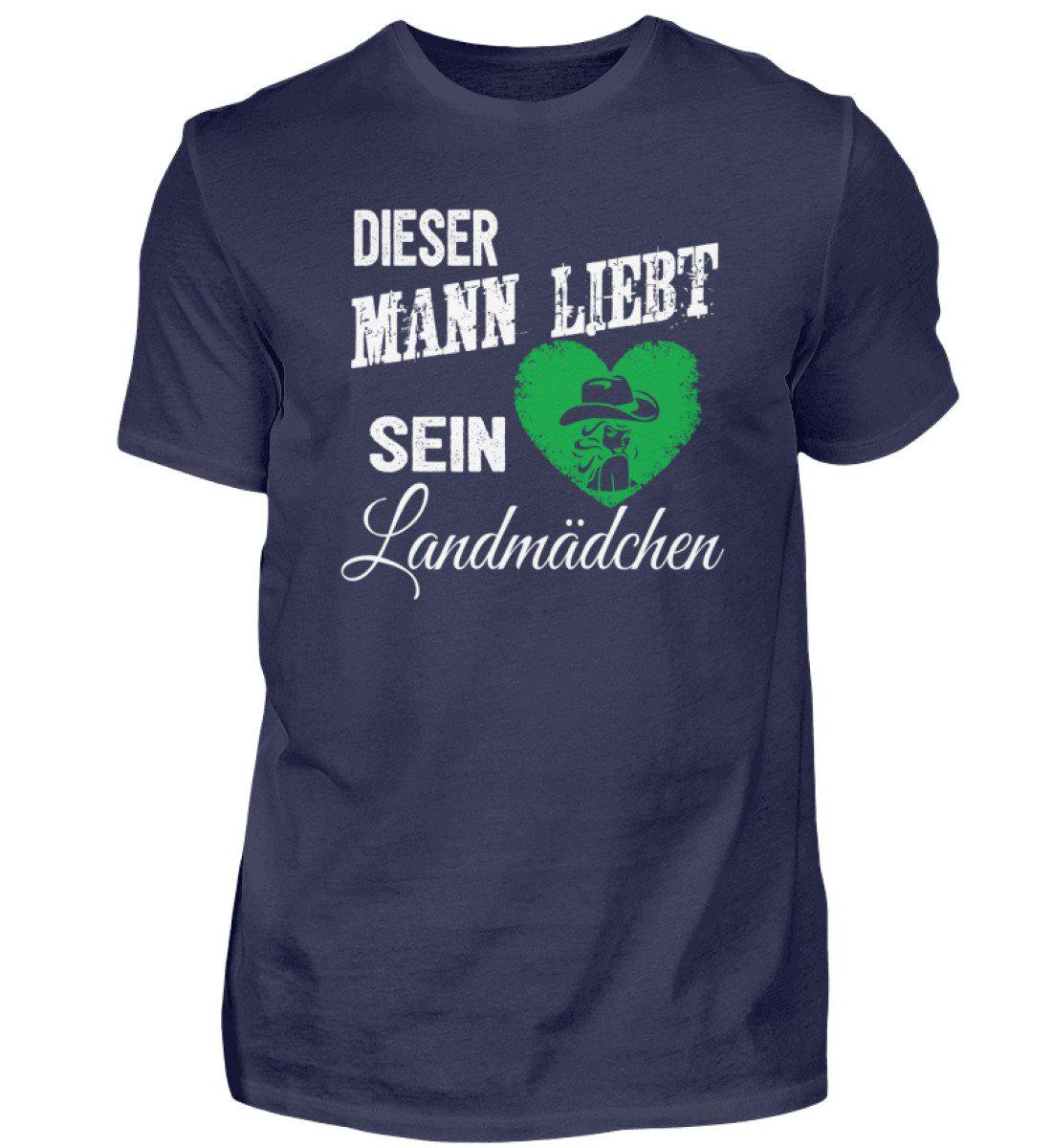 Mann liebt Landmädchen · Herren T-Shirt-Herren Basic T-Shirt-Agrarstarz