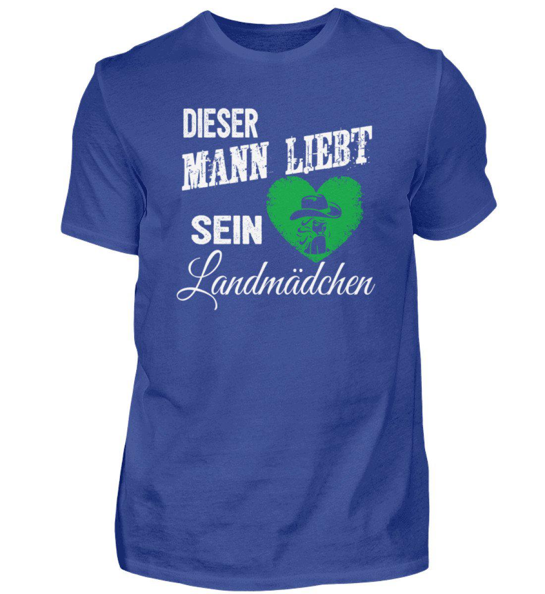 Mann liebt Landmädchen · Herren T-Shirt-Herren Basic T-Shirt-Agrarstarz