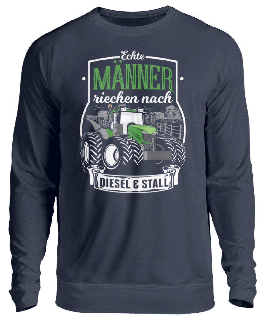 Männer Diesel und Stall · Unisex Sweatshirt Pullover-Unisex Sweatshirt-Oxford Navy-S-Agrarstarz