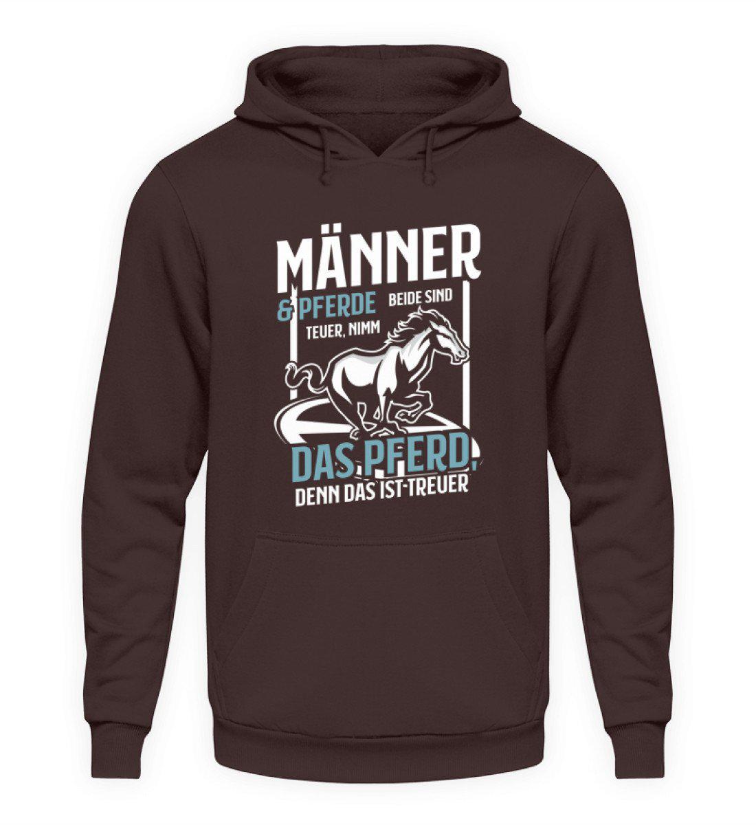 Männer und Pferde teuer · Unisex Kapuzenpullover Hoodie-Unisex Hoodie-Hot Chocolate-S-Agrarstarz