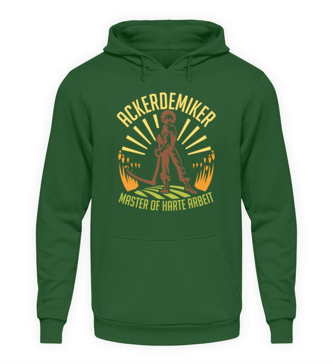Master of harte Arbeit · Unisex Kapuzenpullover Hoodie-Unisex Hoodie-Bottle Green-L-Agrarstarz